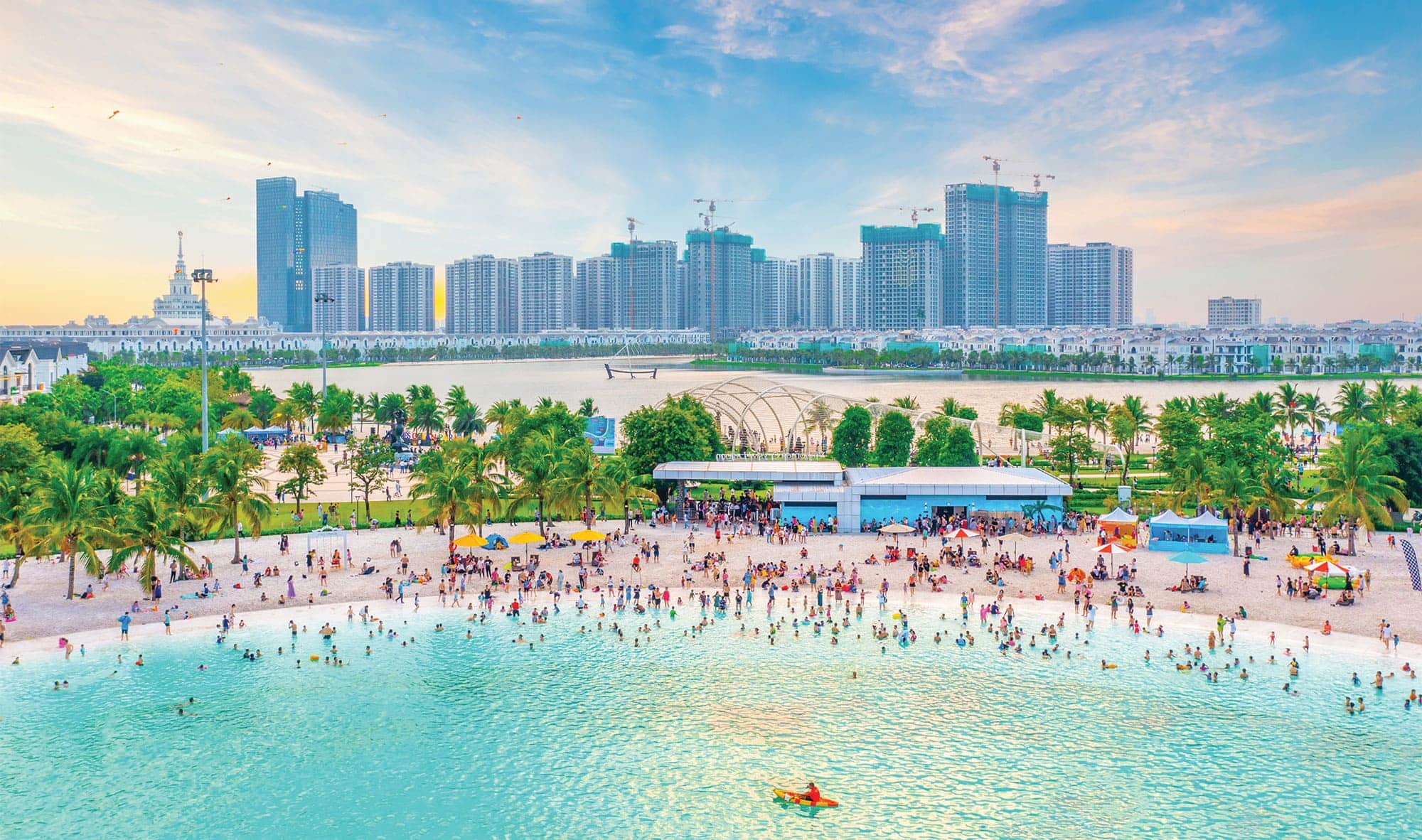 Không gian sống bên bờ biển giữa lòng Hà Nội chỉ có tại Vinhomes Ocean Park. Không gian sống bên bờ biển giữa lòng Hà Nội chỉ có tại Vinhomes Ocean Park.