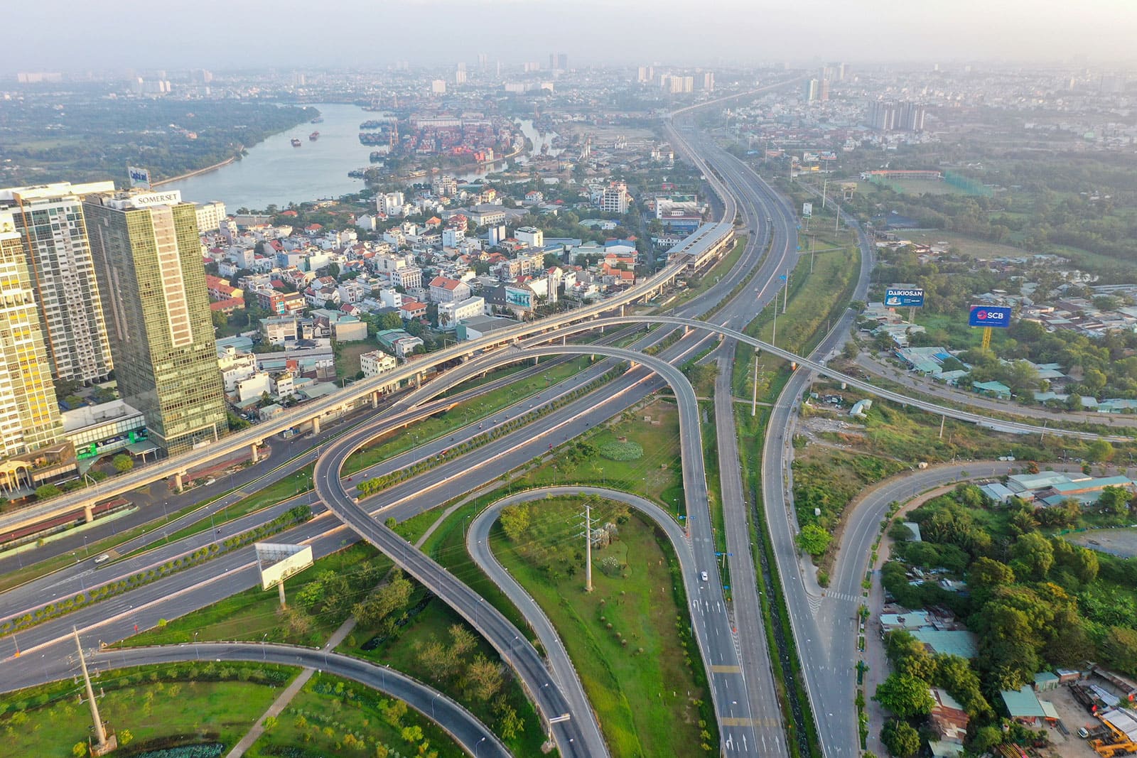 Hạ tầng TP Thủ Đức, tháng 2/2022.