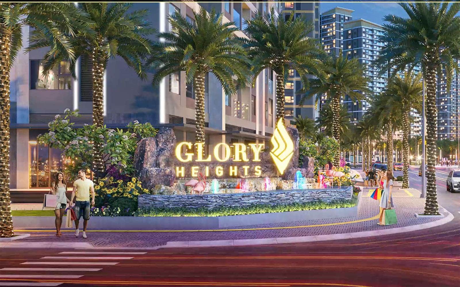 Không gian sống đẳng cấp tại căn hộ Glory Heights. Không gian sống đẳng cấp tại căn hộ Glory Heights.