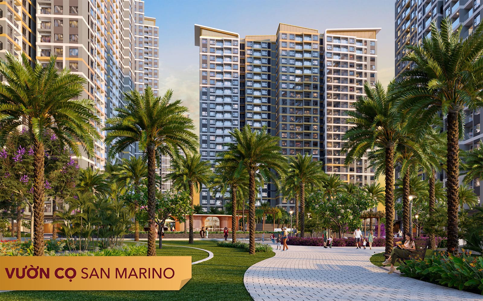 Tiện ích Vườn Cọ San Marino tại căn hộ Glory Heights. Tiện ích Vườn Cọ San Marino tại căn hộ Glory Heights.